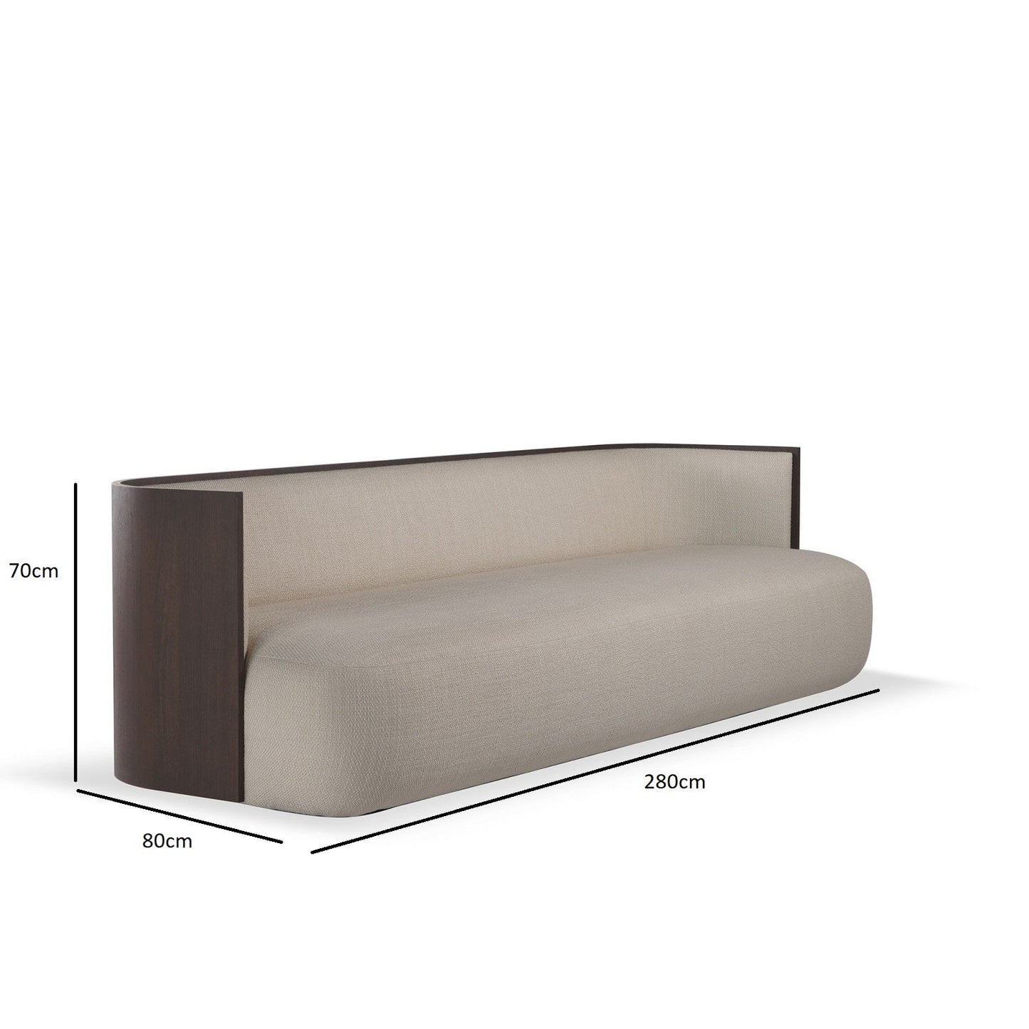 Curved Serenity Sofa