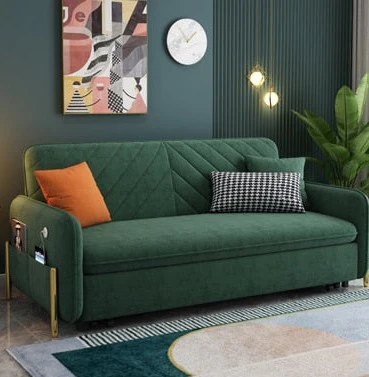 Astonishing Multi-Functional Cozy Fabric Sofa Bed