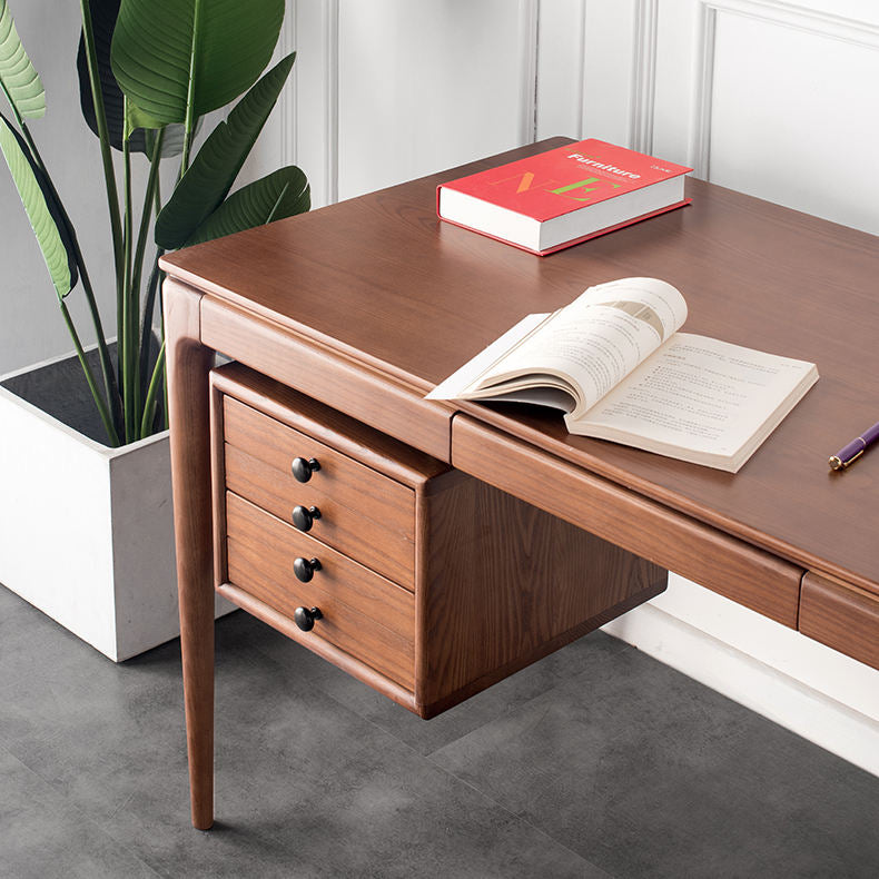 Sleek Wood Office Desk