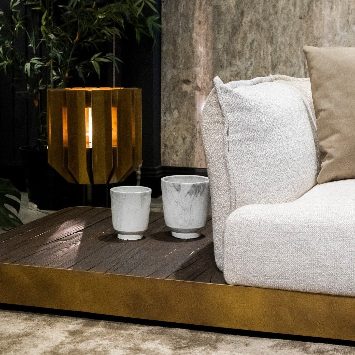 Stratos Sofa from durable natural wood