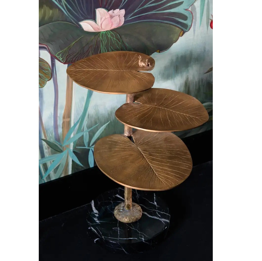 Oak 06 bronze side table