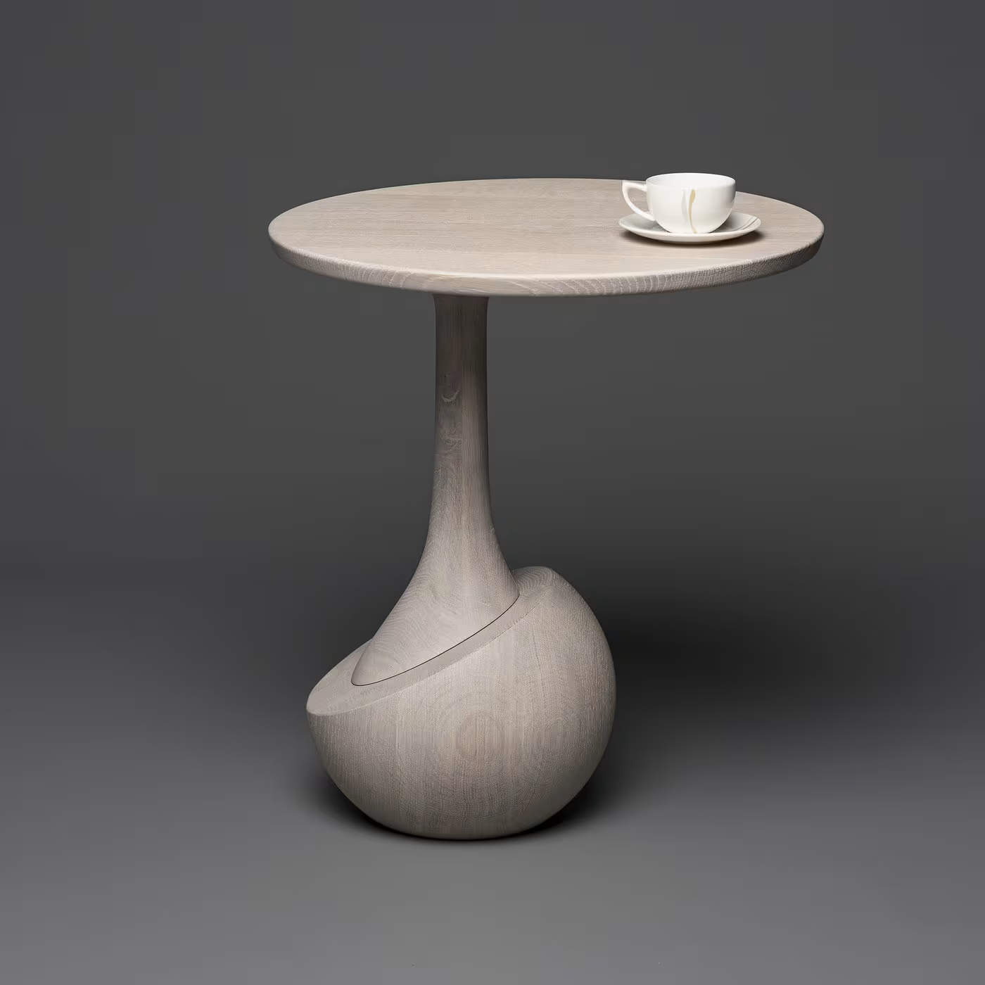Achille wooden side table