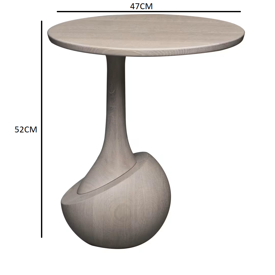 Achille wooden side table