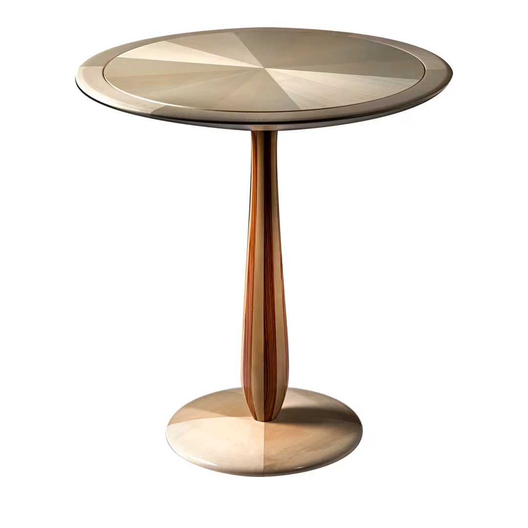 Cerchio maple side table