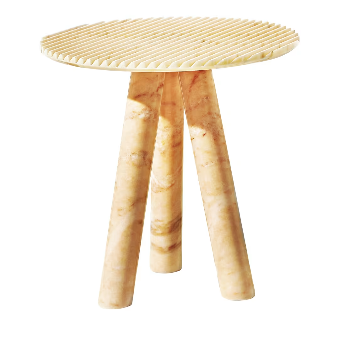 Rose rabbet side table
