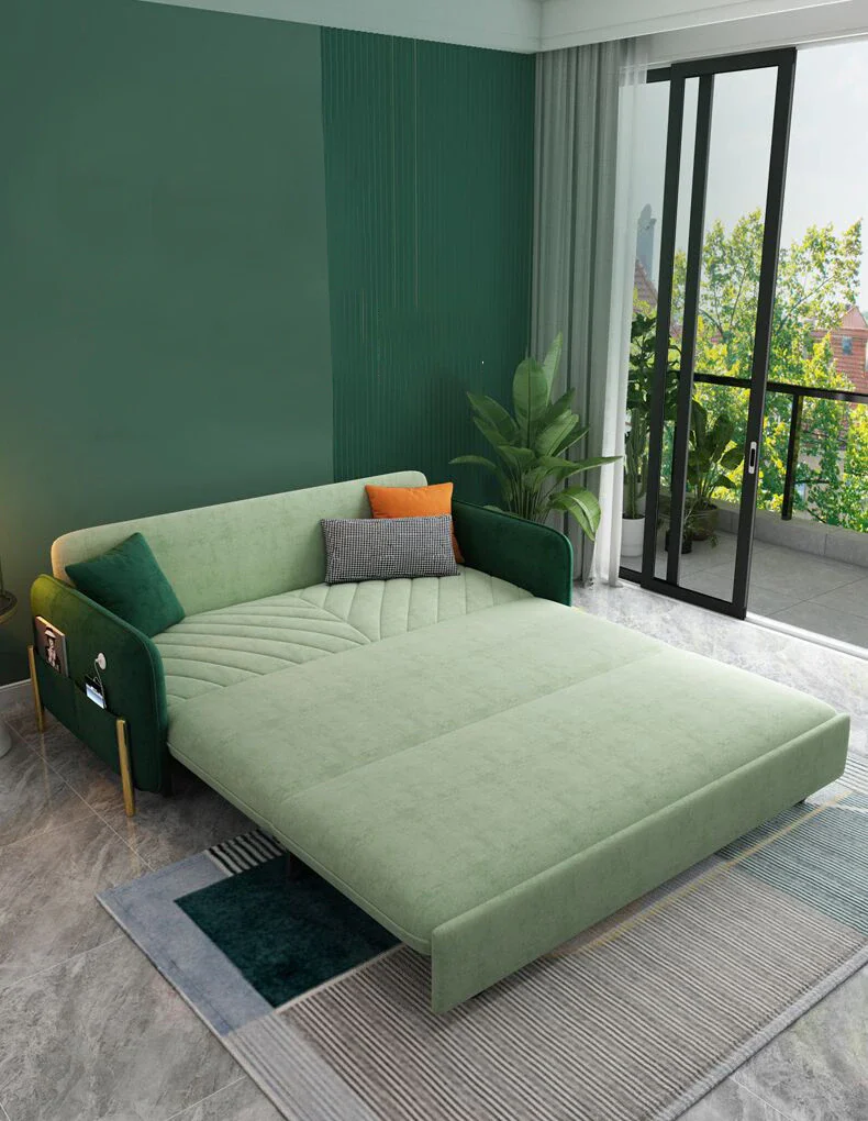 Astonishing Multi-Functional Cozy Fabric Sofa Bed