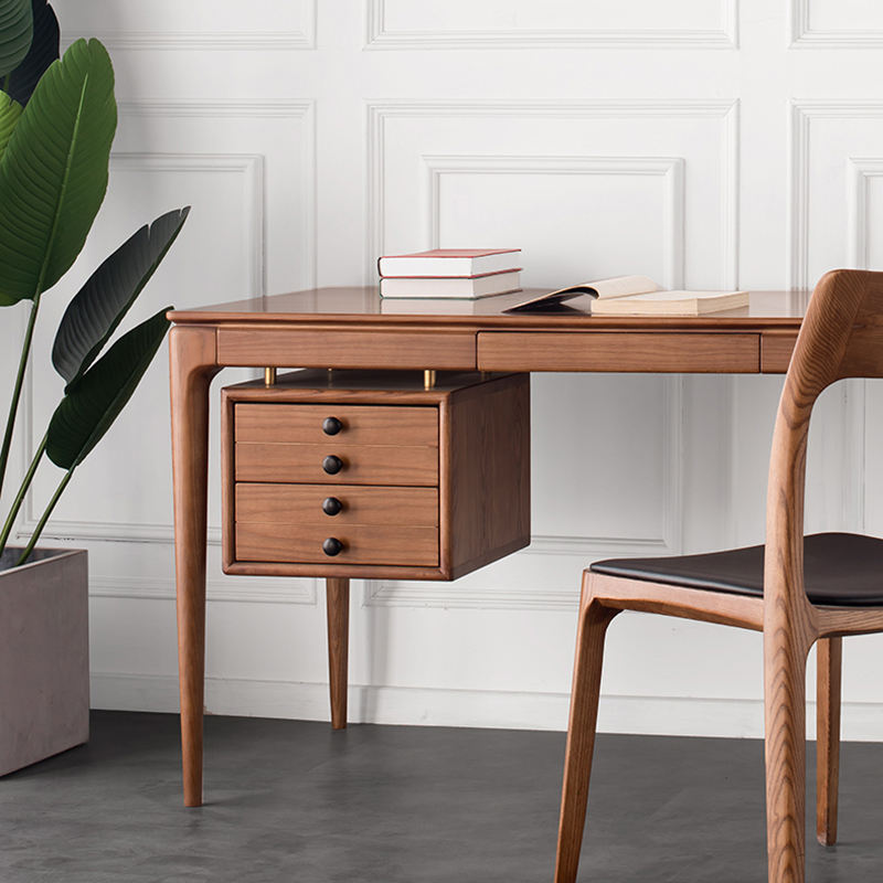 Sleek Wood Office Desk