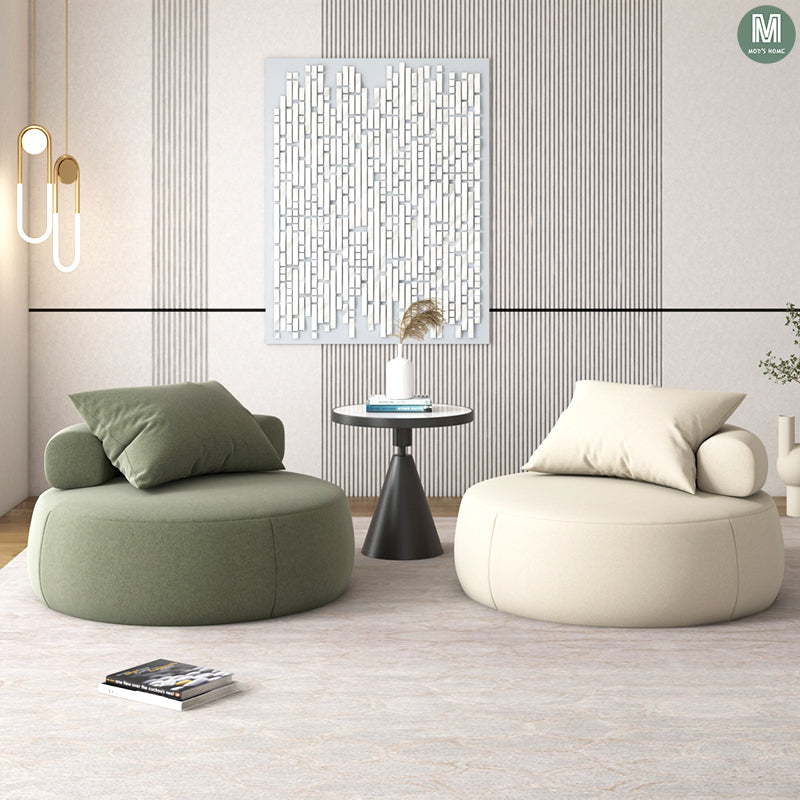 أريكة مستديرة بتصميم راقي