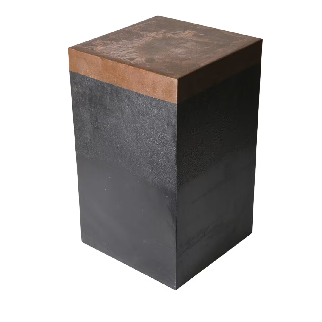 Biretto iron side table