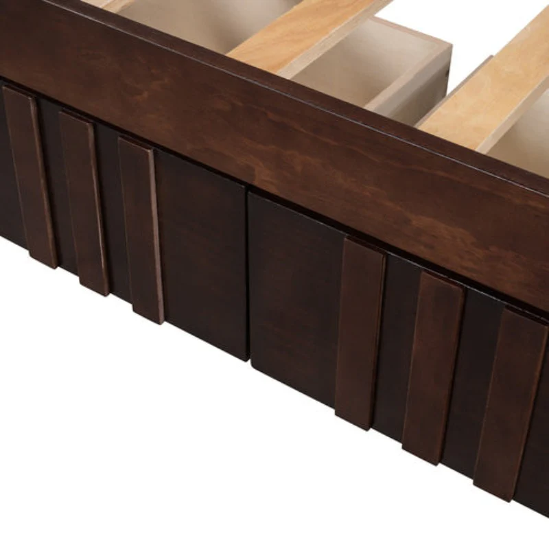 Astounding Design Modern Minimalist Wooden Frame Sofa-Bed