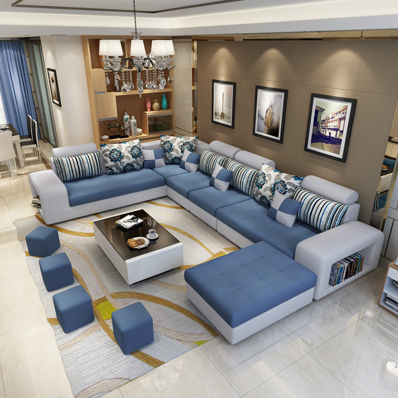 Curved U-Shape Sofa
