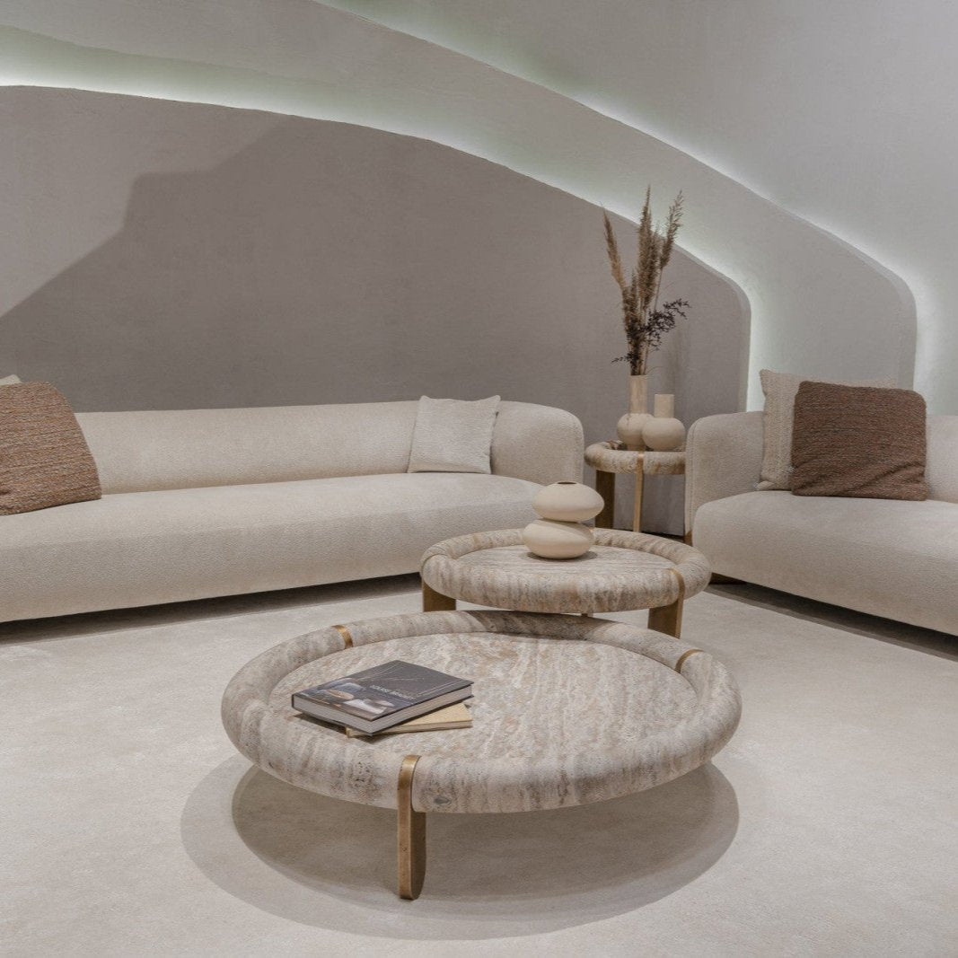 طقم طاولات قهوة تصميم مميز