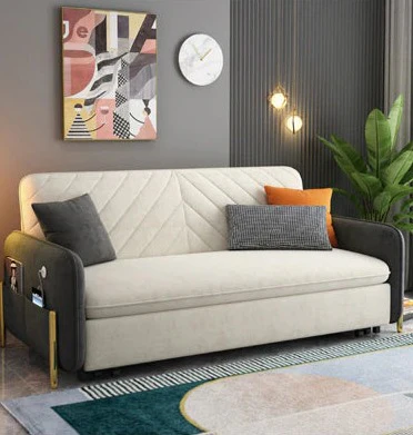 Astonishing Multi-Functional Cozy Fabric Sofa Bed