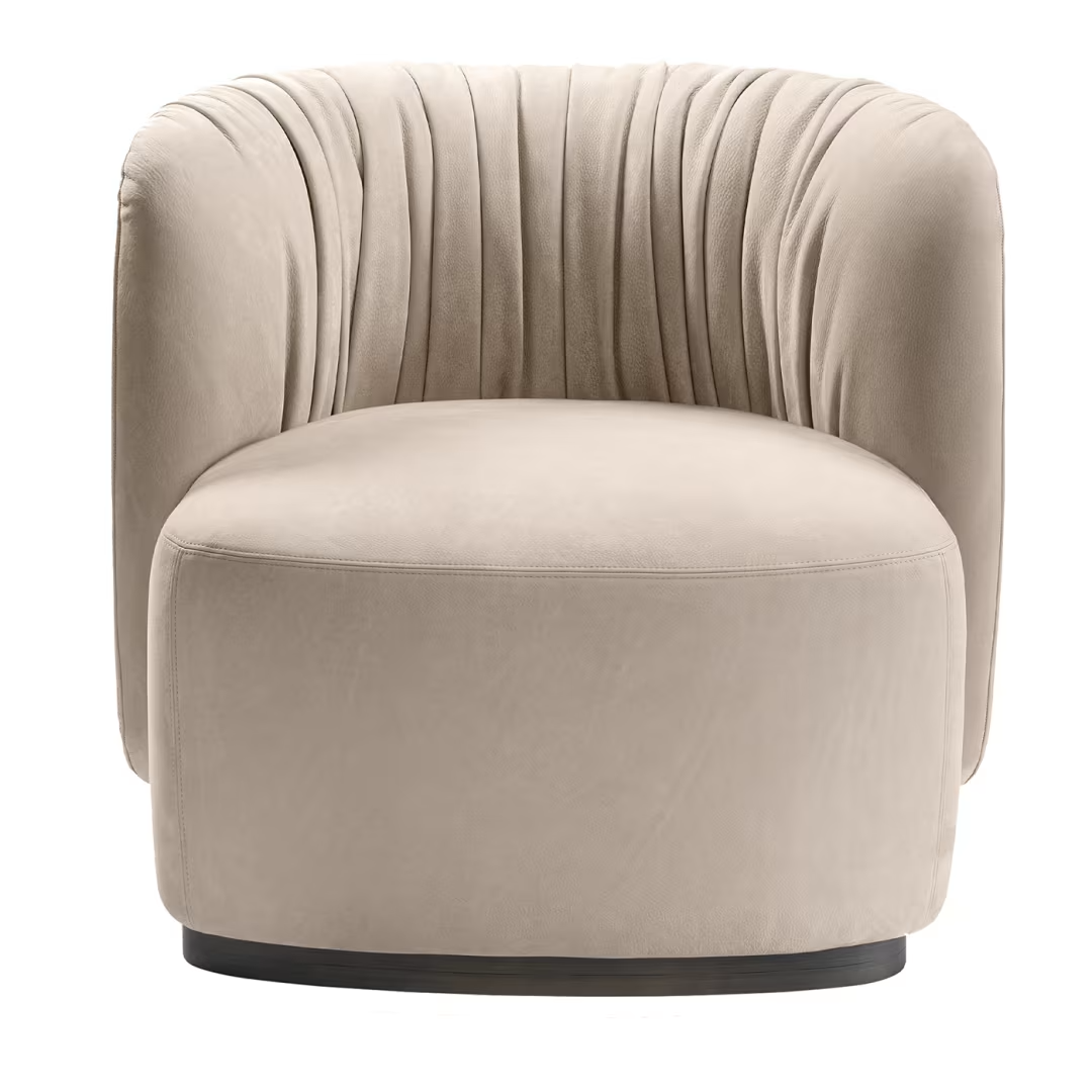 Sipario beige armchair