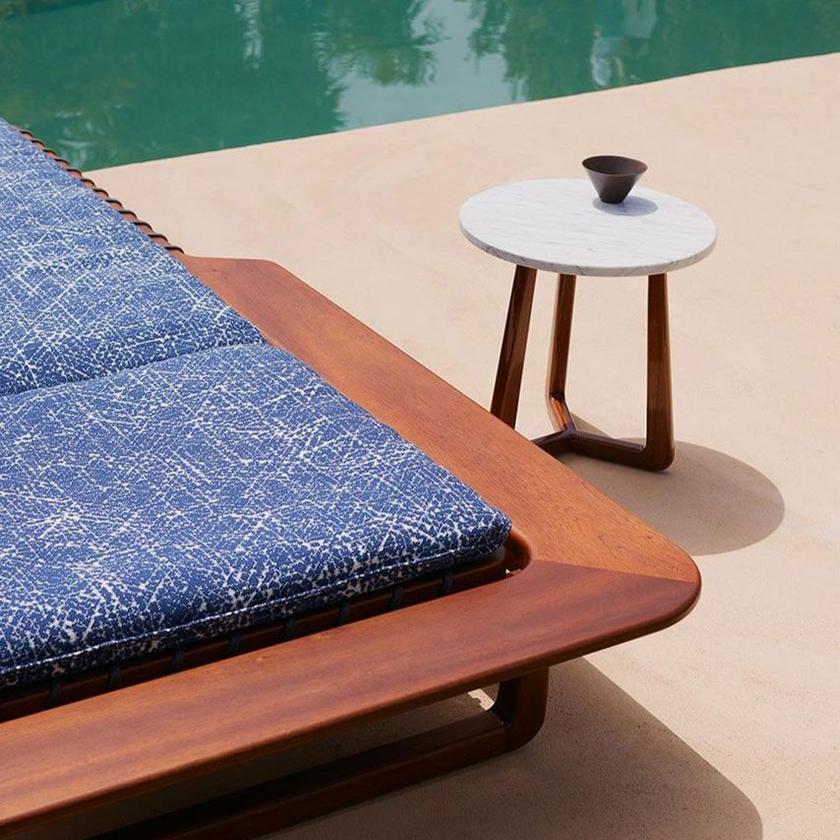 Sunset small sahara grey side table
