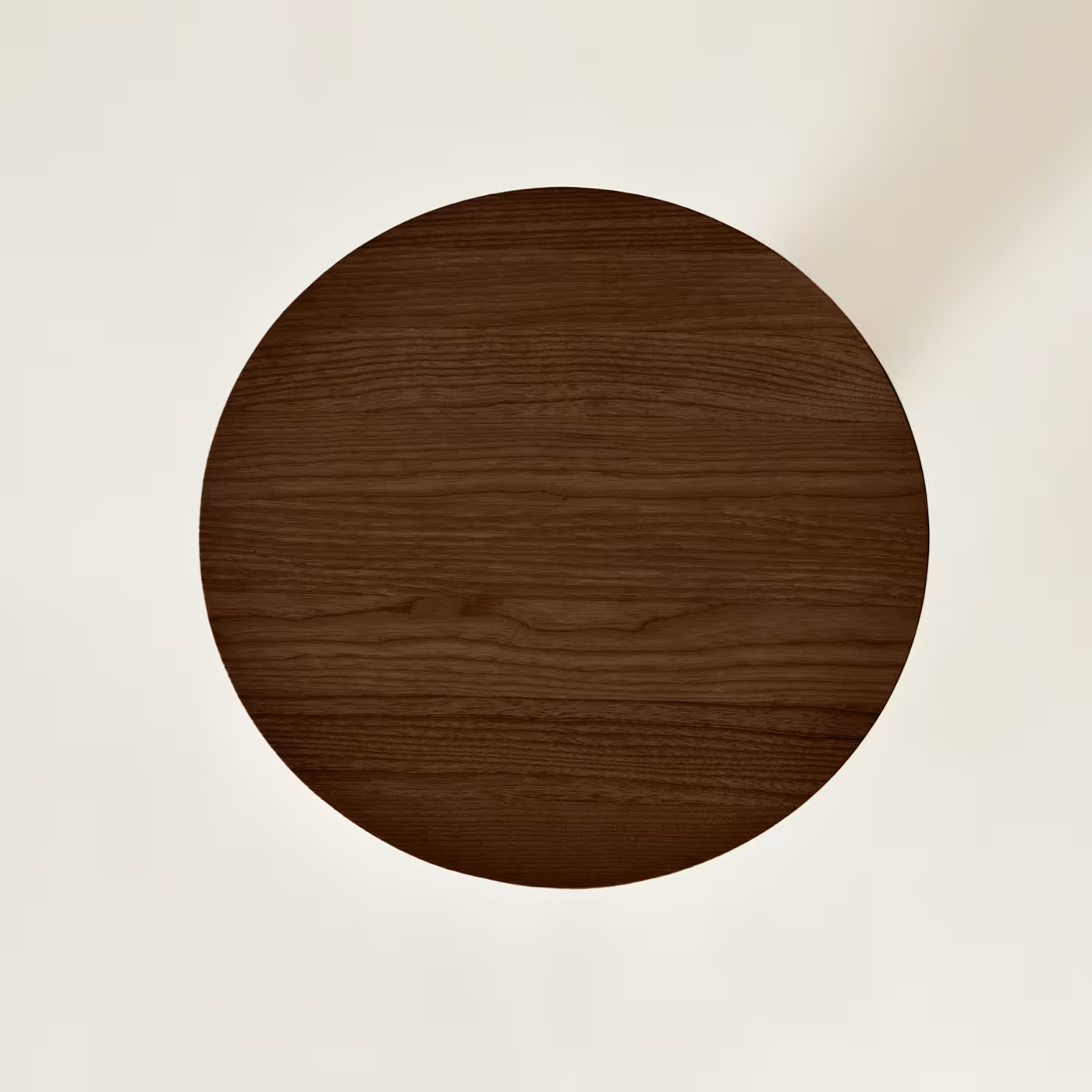 Capitello brown ash side table