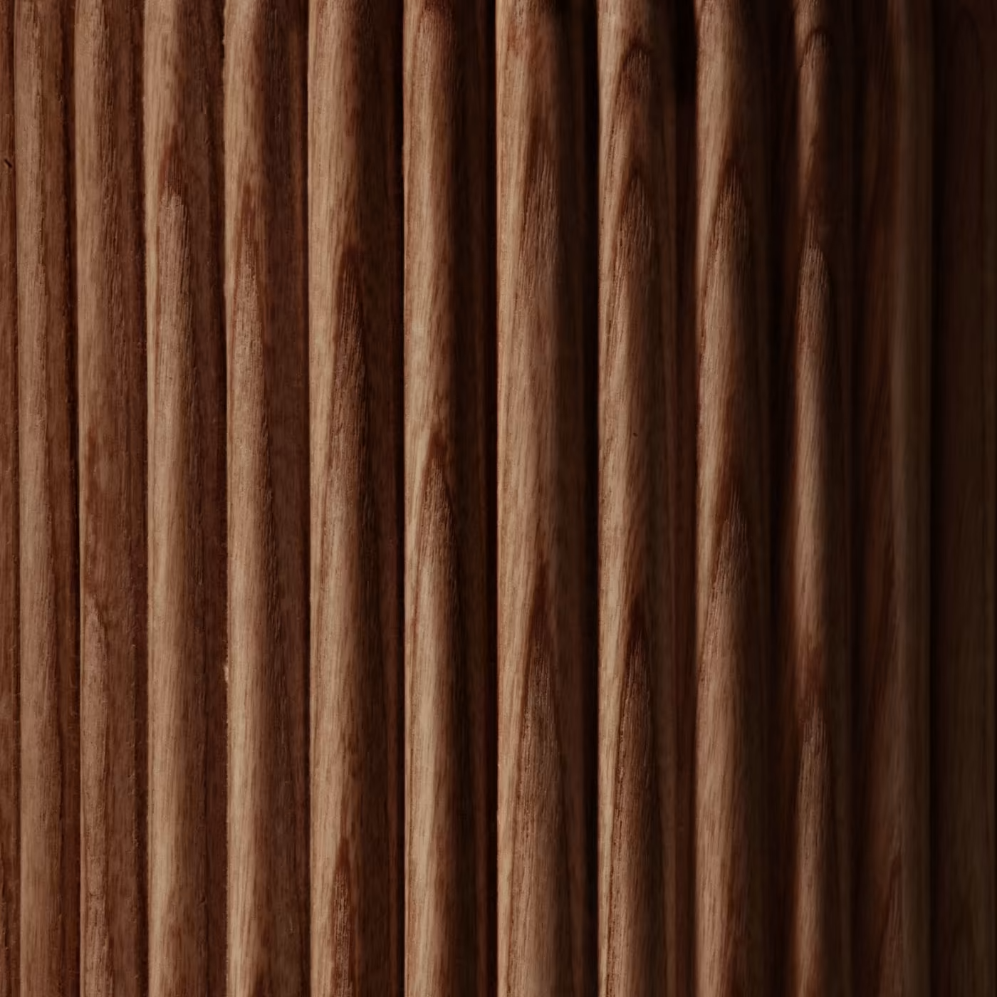 Capitello brown ash side table