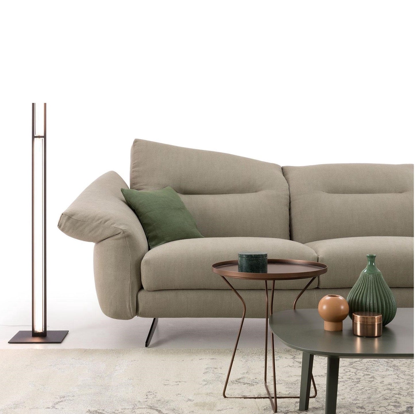 Carnaby sofa from metal