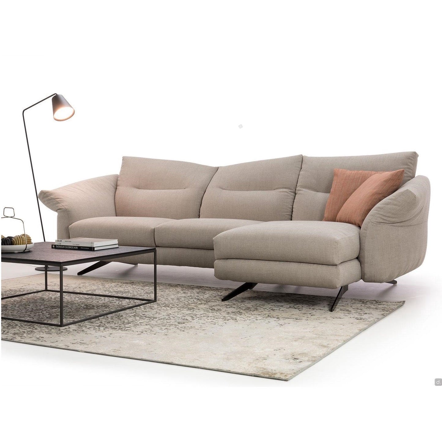 Carnaby sofa from metal