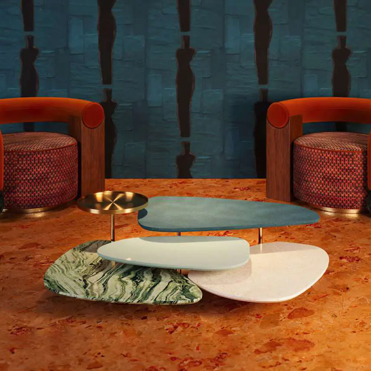 Retroo center table