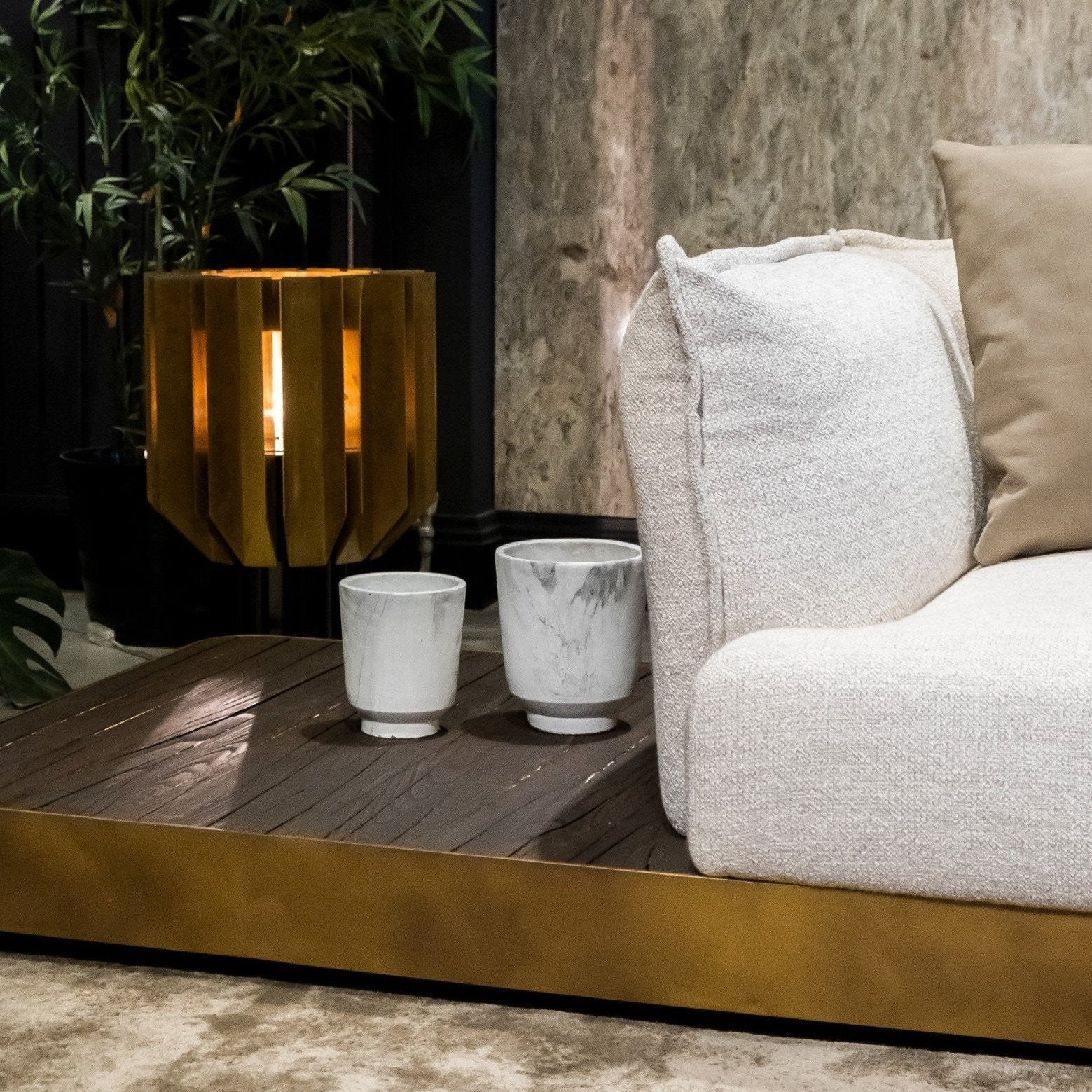 Stratos Sofa from durable natural wood