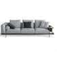 Phil modern sofa from metal and Fabric