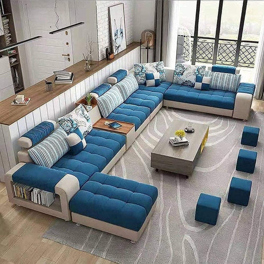 اريكة زاوية بتصميم عملي