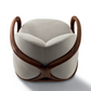 Hug armchair