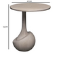 Achille wooden side table
