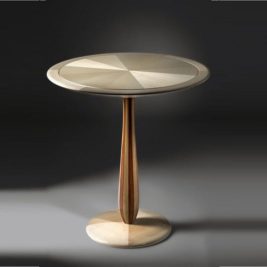 Cerchio maple side table