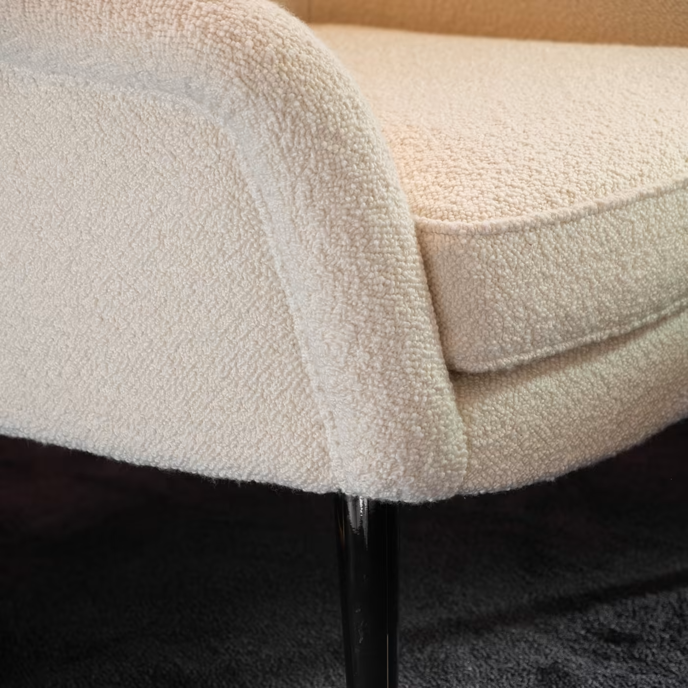 Bernadette white armchair