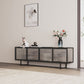 Modern Metal Media Table