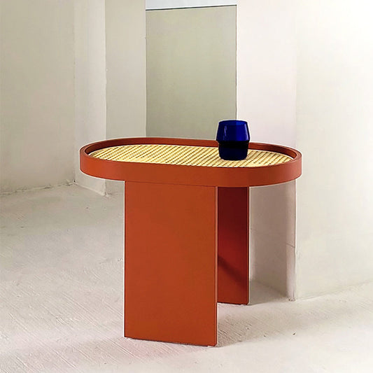 Piani steel blue side table