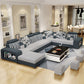 Curved U-Shape Sofa