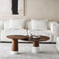 Three-piece modern coffee table set