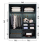 Glass wardrobe