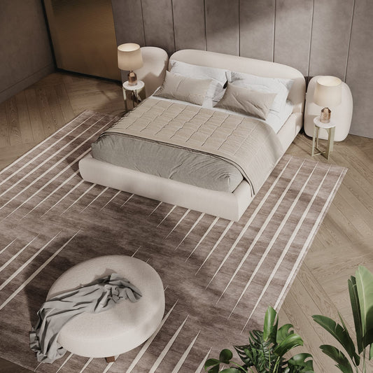 مقعد مستدير بتصميم معاصر