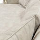 NEBET Luxurious Large Sofa in Gold Leather