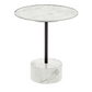 piero lissoni side table with white color