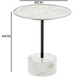 piero lissoni side table with white color