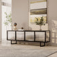 Modern Metal Media Table
