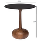 Ginevra wooden side table